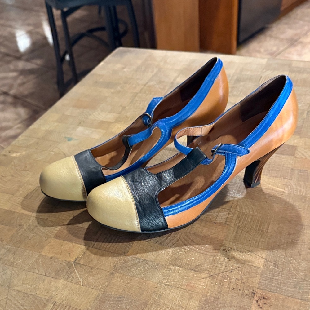 Elegant Women's Multi-Color Heels